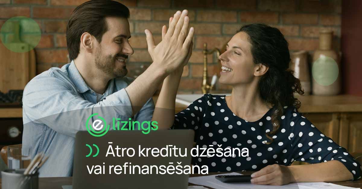bilde ātro kredītu dzēšana vai refinansēšana