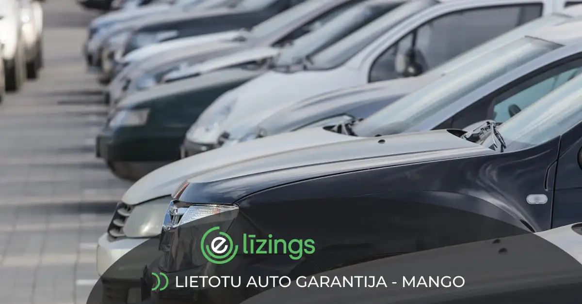 bilde lietotu auto garantija - mango