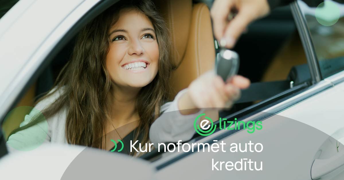 bilde kur noformēt auto kredītu