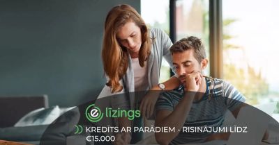 Kredīts ar parādiem - risinājumi līdz €15.000